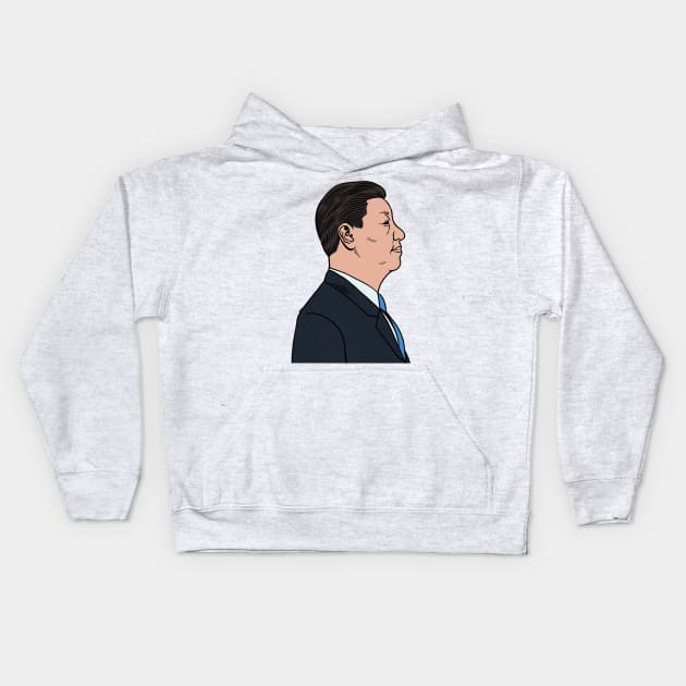 Xi Jinping Kids Hoodie by TwoSeventy (270)